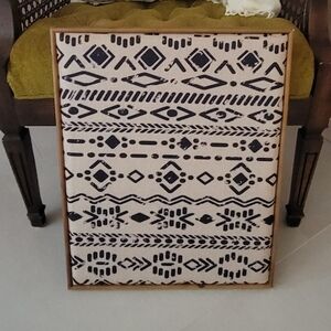 Tribal Pattern Wall Art/Memo Board